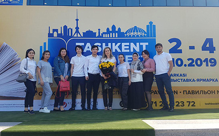 Read more about the article Students at TASHKENT BOOK FEST – 2019