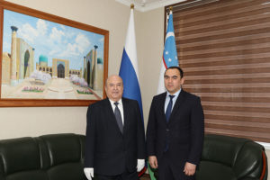 Read more about the article Minister of Higher and Secondary Specialized Education of the Republic of Uzbekistan visited the Branch