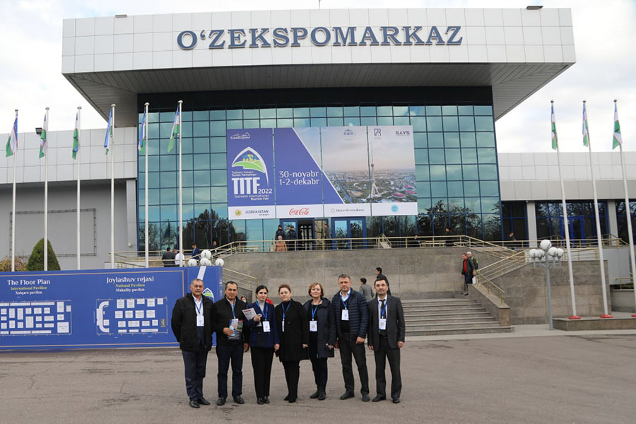 Read more about the article Representatives of the Branch at International Tourism Fair “Tourism on the Silk Road”