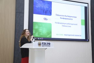 Подробнее о статье Встреча с исполнительным директором Конфедерации работодателей Узбекистана