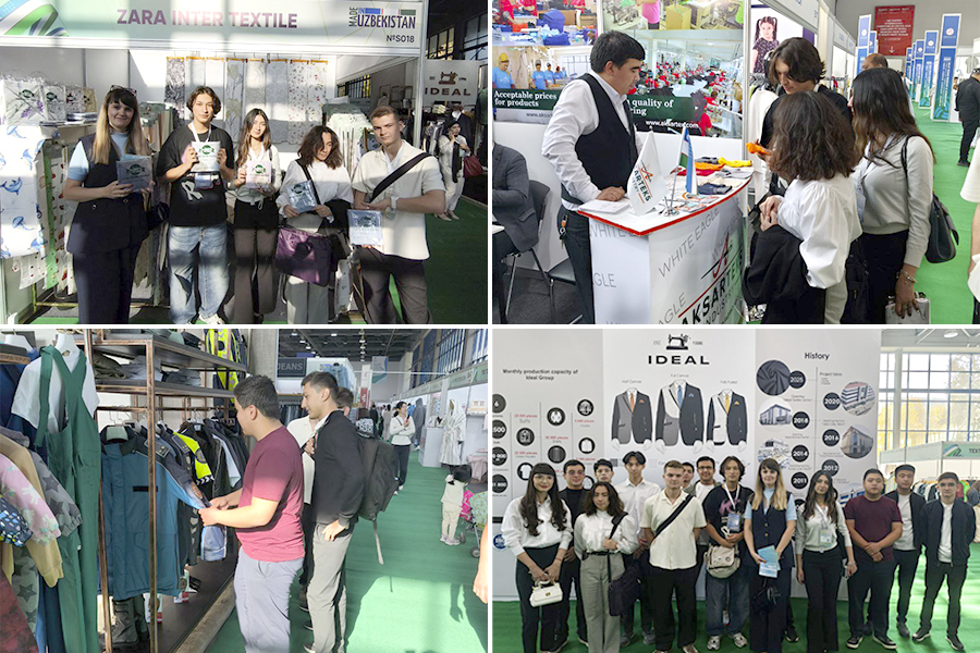 Подробнее о статье Студенты филиала посетили ключевые выставки текстильной индустрии
