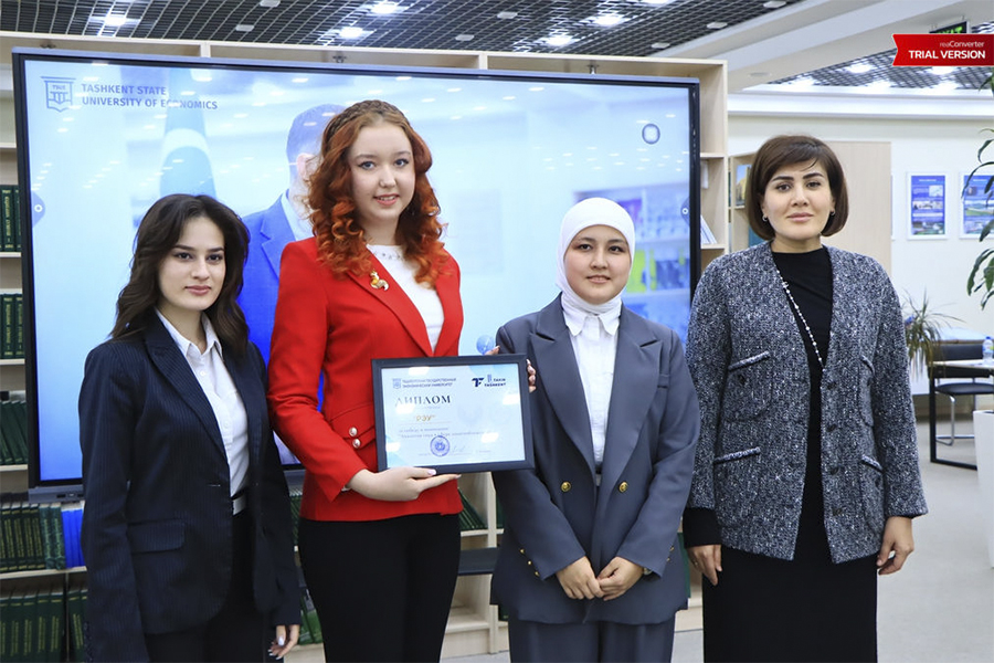Подробнее о статье Студенты ТФ РЭУ им. Г. В. Плеханова — лауреаты международного конкурса TaxInTashkent 2025