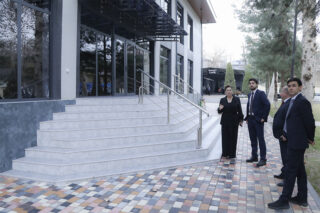 Подробнее о статье В рамках рабочего визита директор Центра по работе с филиалами РЭУ Матвей Шипилов ознакомился с новыми объектами инфраструктуры вуза